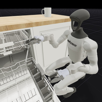 Move cutlery from the table holder to the dishwasher's cutlery basket.