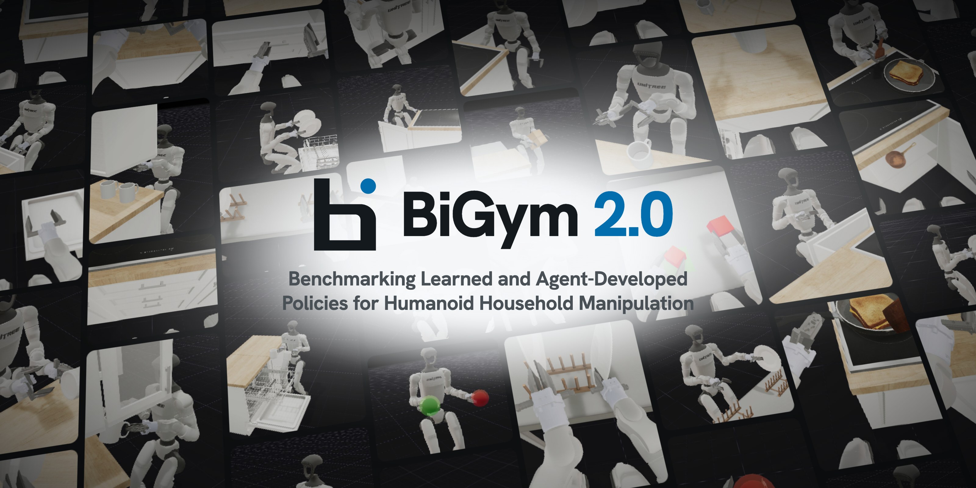 BiGym 2.0: G1 VLA with GR00T-WBC and LeRobot